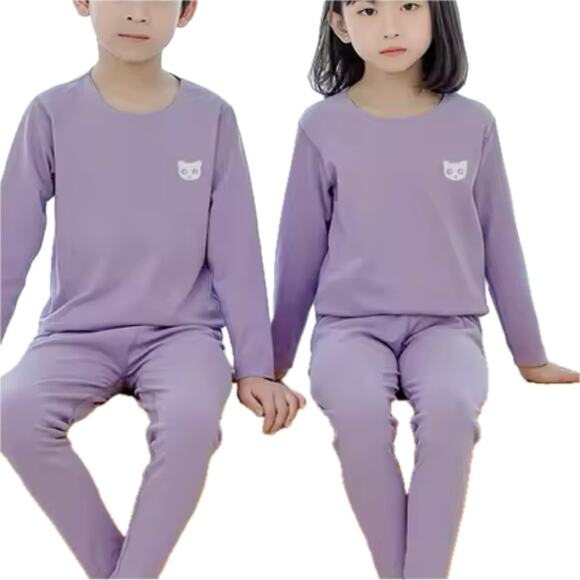 New kids thermal, soft, warm long underwear pajamas 1-3 - Picture 1 of 2